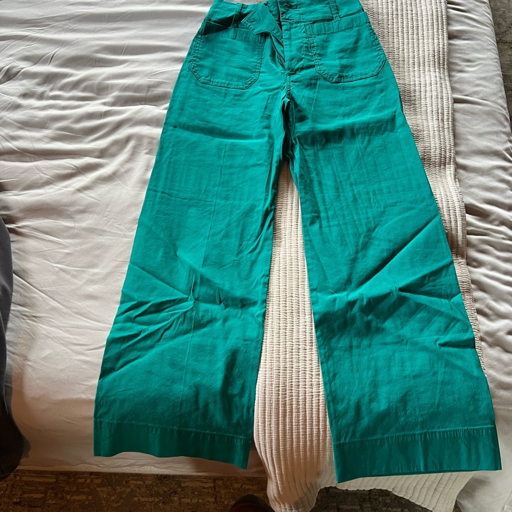 Anthropologie Colette cropped wide leg by Maeve